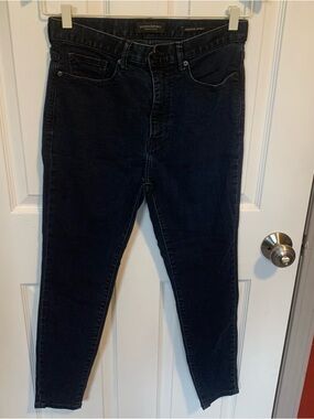 Banana Republic Dark Indigo Skinny High-Rise Jeans
